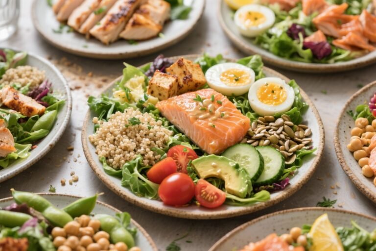 8 High-protein Salad Recipes to Crush Hunger and Keep You Fueled