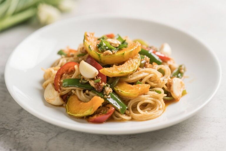 Garlic Ginger Spaghetti Squash Stir Fry: The 20-Minute Flavor Bomb You Didn’t Know You Needed