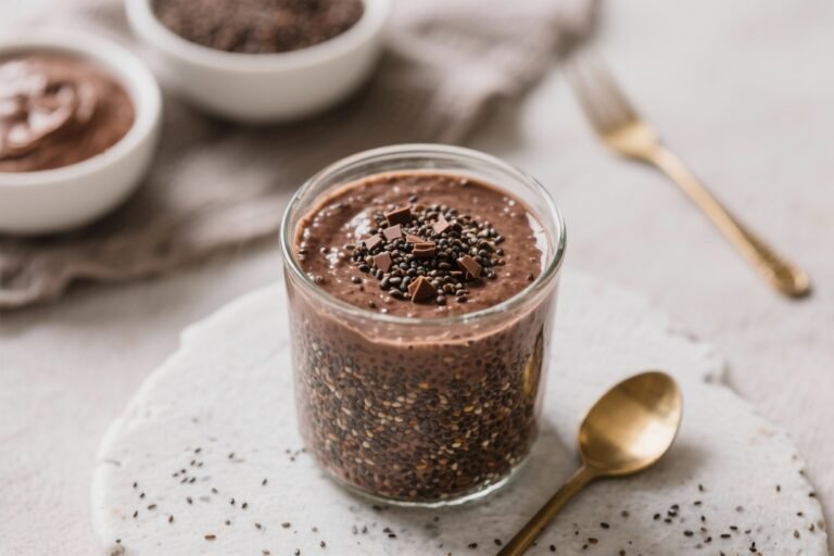 Chocolate Protein Chia Pudding That Tastes Like Dessert But Works Like a Meal Prep Hack