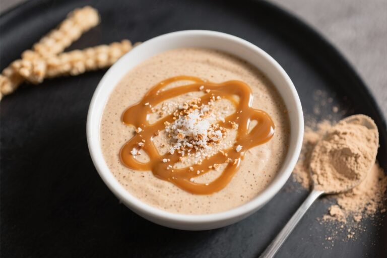 This Salted Caramel Protein Powder Smoothie Bowl Slaps: Dessert Vibes, Gym Results, Zero Guilt