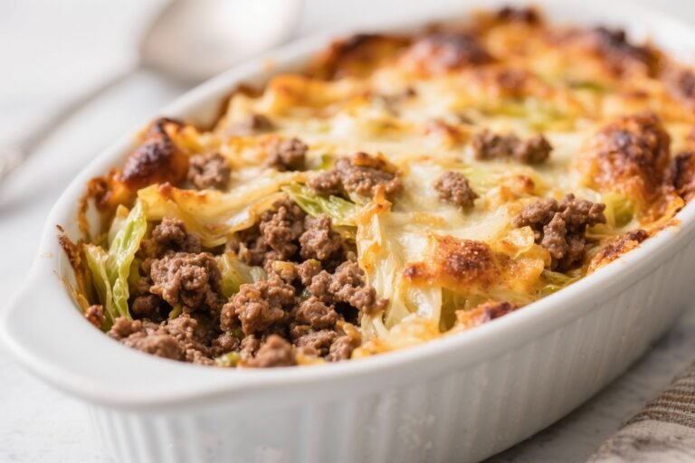 Ground Beef and Cabbage Casserole That’s Shockingly Addictive (And Budget-Friendly)