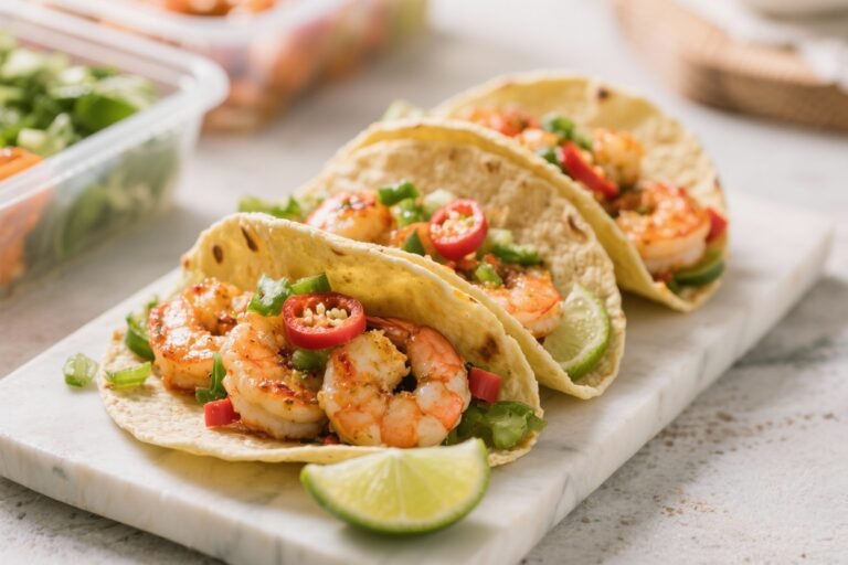Chili Lime Shrimp Tacos Meal Prep Recipes (Under 400 Calories): The Zesty Weeknight Hack You’ll Actually Crave