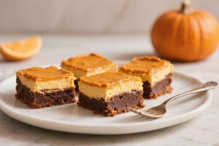 Pumpkin Cheesecake Brownies That Break the Internet: Swirls, Spice, and Everything Nice