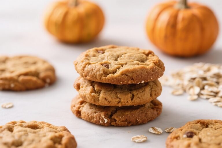 Pumpkin Oatmeal Cookies That Taste Like Autumn Won the Lottery (Crispy Edges, Chewy Centers!)