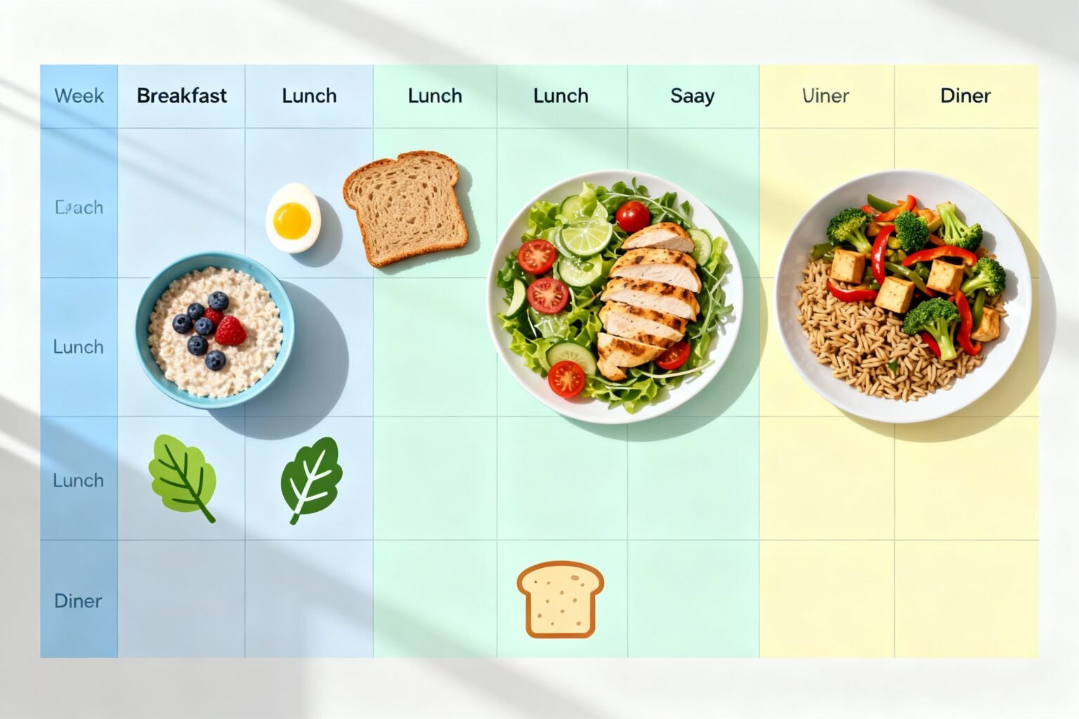 Weekly Repeat The Easiest Weekly Meal Plan For Busy People - Joy Fuel Kitchen