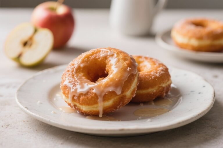 Warm Baked Apple Donuts That Taste Like a Cozy Hug (Without the Deep-Fryer Drama)