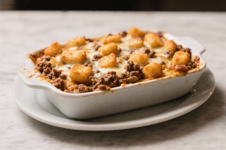 Classic Ground Beef and Tater Tot Casserole That Breaks the Internet: Crispy, Creamy, Weeknight Magic