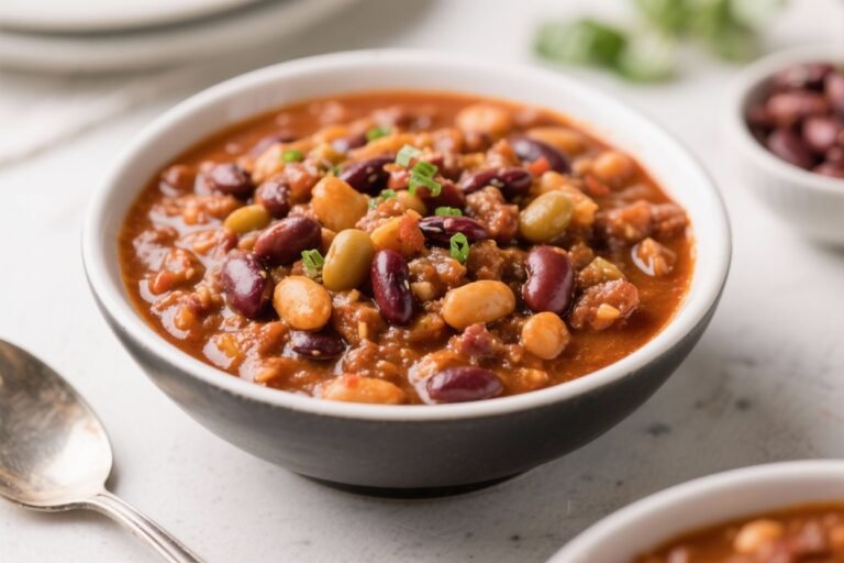 3-Bean Chili Recipe That’s Packed with Protein and Flavor: The One-Pot Powerhouse You’ll Crave Weekly