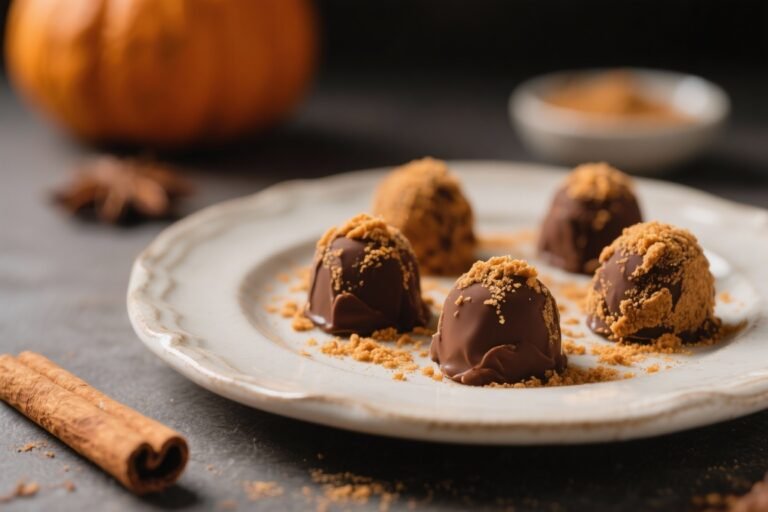 Pumpkin Spice Truffles That Taste Like Cozy Sweater Weather (Without Turning On the Oven)