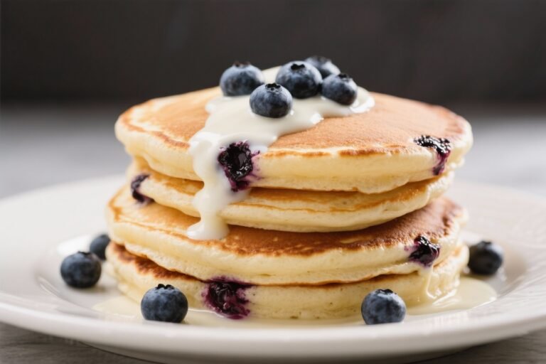 The Best Blueberry Buttermilk Pancakes: Fluffy, Juicy, and Flat-Out Irresistible