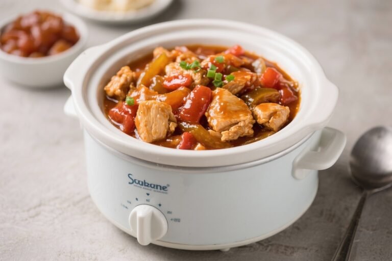 Sweet and Tangy Crockpot Sweet and Sour Chicken You’ll Love: Set-It-and-Forget-It Flavor That Feels Like Takeout’s Cooler Cousin