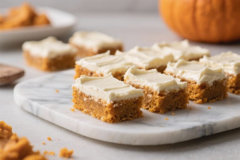 These Pumpkin Bars with Cream Cheese Frosting Will Ruin Store-Bought Desserts Forever (In the Best Way)