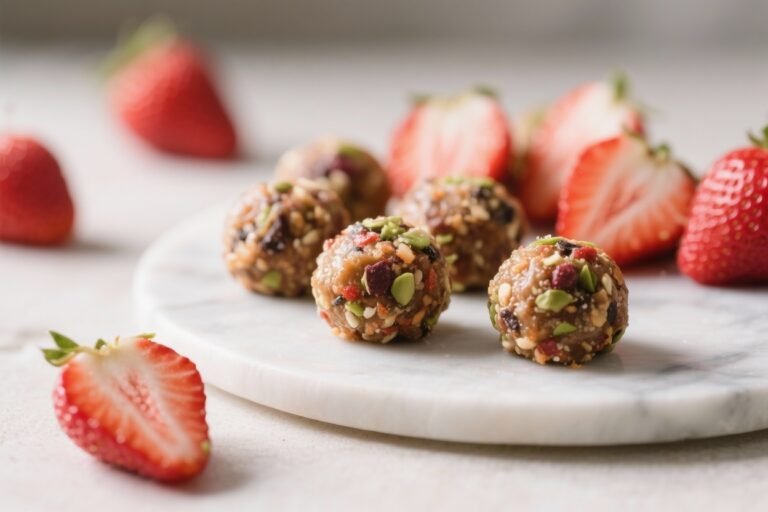 Healthy Strawberry Energy Bites You’ll Actually Crave: Snack-Sized Power, Zero Regret