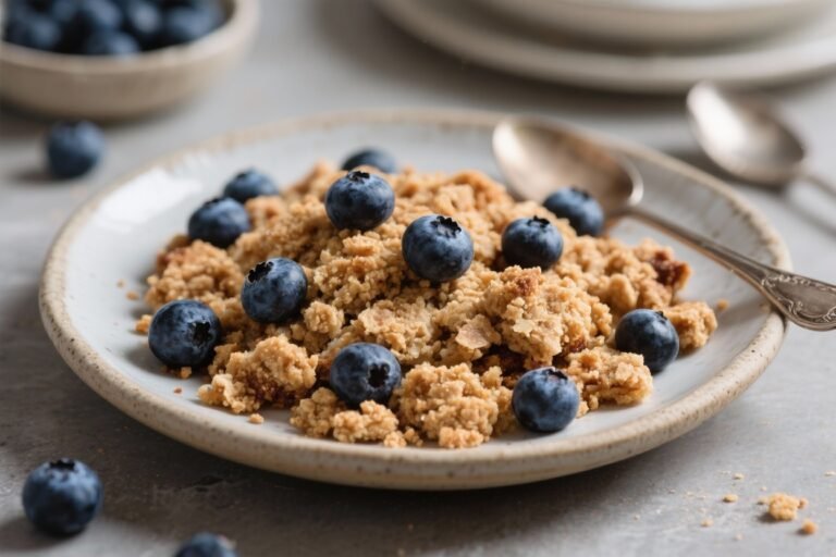 Healthy Blueberry Crisp That Tastes Like Cheat Day (But Isn’t)