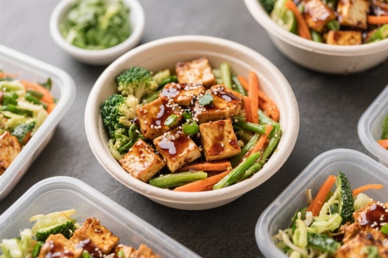 Teriyaki Tofu and Veggie Bowl Meal Prep Recipes (Under 400 Calories): The Addictive, High-Flavor Lunch You’ll Actually Crave