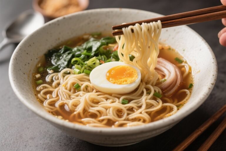 Homemade Ramen Noodle Soup Recipe with Soft-Boiled Egg: The 20-Minute Bowl That Destroys Takeout