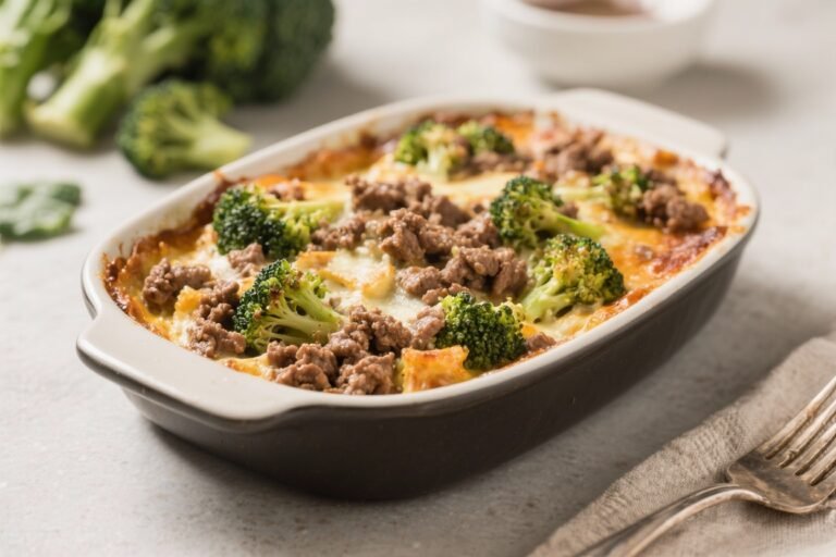 Ground Beef and Broccoli Casserole That Breaks Weeknight Boredom (and Your Takeout Habit)