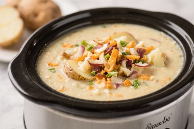 Slow Cooker Loaded Baked Potato Soup Recipe: The Creamy, Bacon-Crunch Hug Your Weeknight Needs