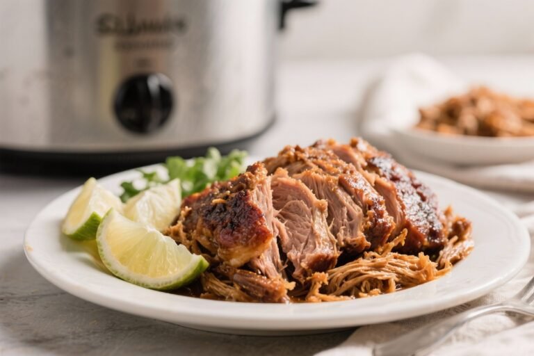 Fall-Apart Tender Crockpot Pulled Pork with Just 5 Ingredients: The Lazy Genius Dinner You’ll Brag About All Week