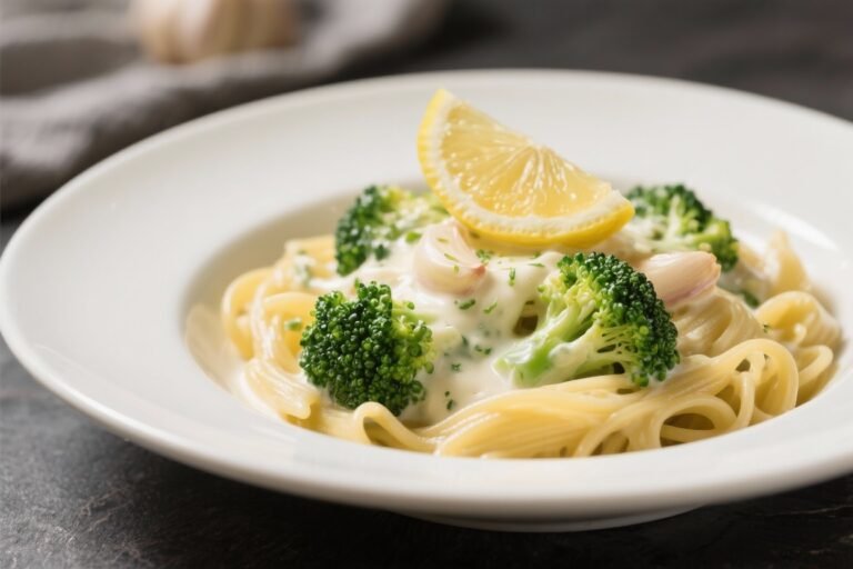 Creamy Lemon Garlic Broccoli Pasta That’ll Make You Cancel Takeout Tonight