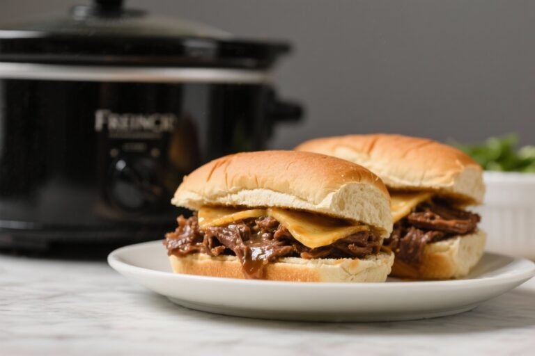Irresistible Crock Pot French Dip Sandwiches: The Hands-Off Dinner That Tastes Like a Steakhouse