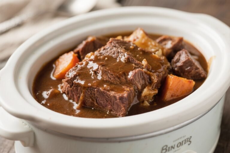 Melt-in-Your-Mouth Crockpot Pot Roast with Rich Gravy: The Set-It-and-Flex Dinner Everyone Begs For