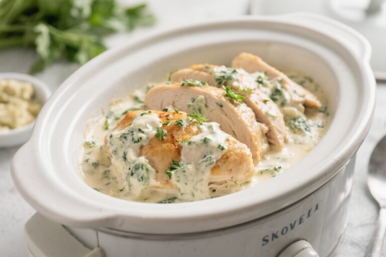 Slow Cooker Creamy Ranch Chicken That Practically Prints Dinner — Minimal Effort, Maximum “Whoa”