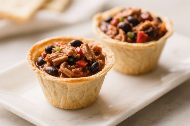 Spicy Black Bean & Turkey Chili Cups – A Fun, Flavor-Packed Weeknight Bite