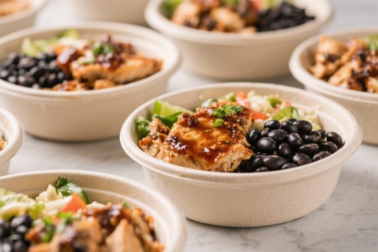 BBQ Chicken and Black Bean Meal Prep Bowls – Easy, Flavorful, and Ready for the Week