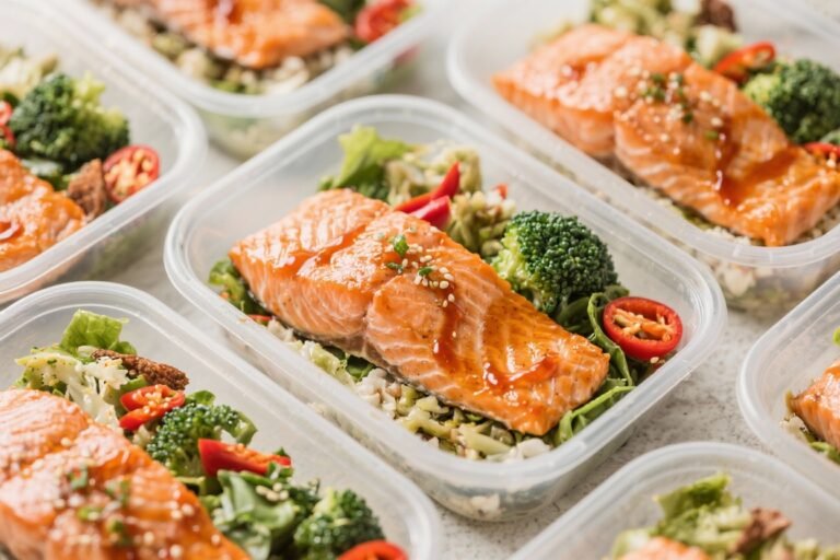 Sriracha Honey Salmon Meal Prep – Sweet, Spicy, and Ready for the Week