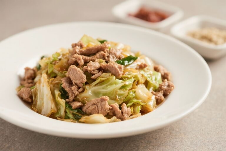 Cabbage Stir-Fry With Lean Ground Turkey – Quick, Flavorful, and Weeknight-Friendly