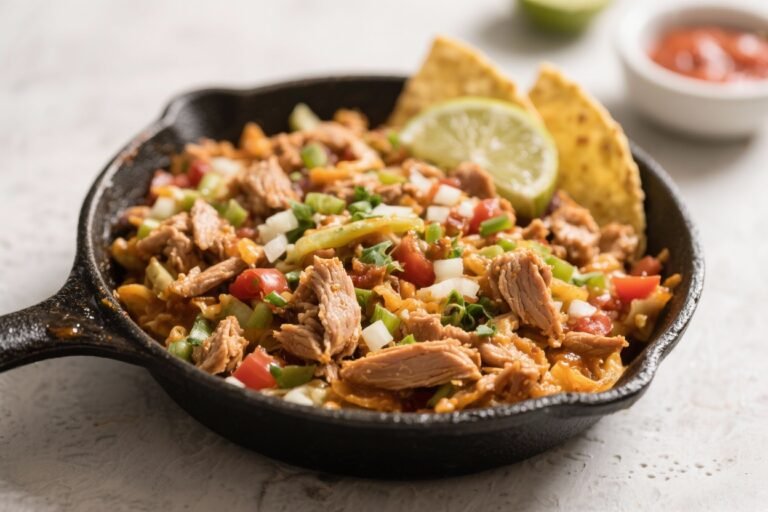 Low-Carb Turkey Taco Skillet – Fast, Flavorful, and Weeknight-Friendly