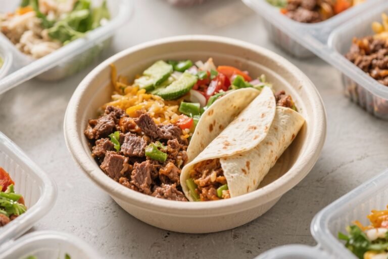 Lean Beef Burrito Meal Prep Bowl – Easy, Flavorful, and Ready All Week