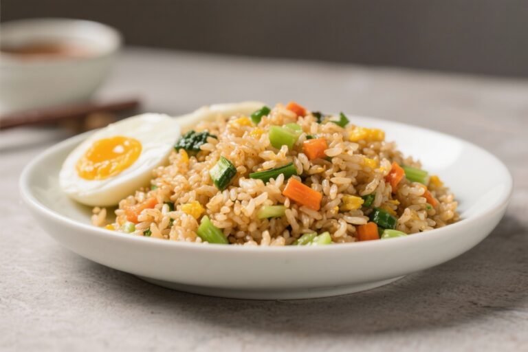 High-Protein Veggie Egg Fried Rice – Quick, Satisfying, and Weeknight-Friendly