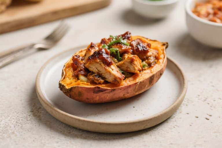 BBQ Chicken Stuffed Sweet Potatoes – Easy, Flavor-Packed Comfort Food
