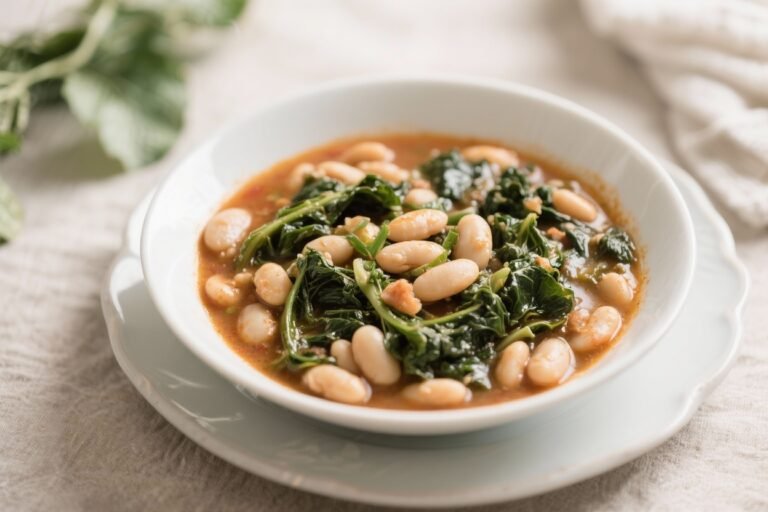 Tuscan White Bean and Kale Stew – Hearty, Simple, and Satisfying