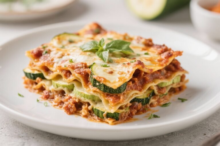 Keto Zucchini Lasagna – A Low-Carb Comfort Classic