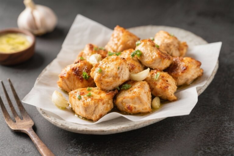 Garlic Butter Chicken Bites – Tender, Juicy, and Ready in Minutes