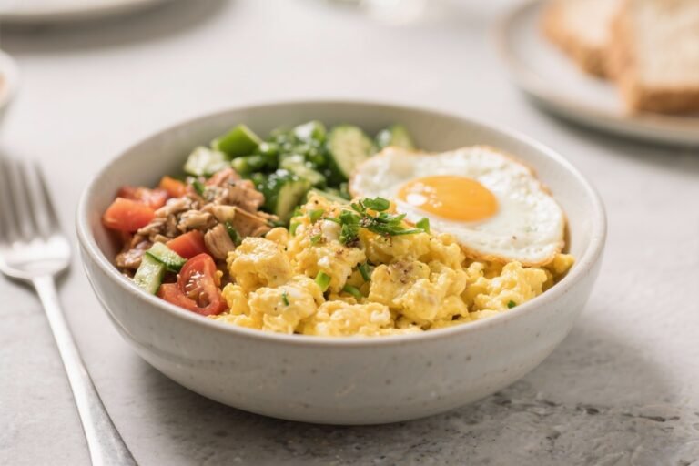Protein-Packed Breakfast Scramble Bowl – A Simple, Satisfying Start