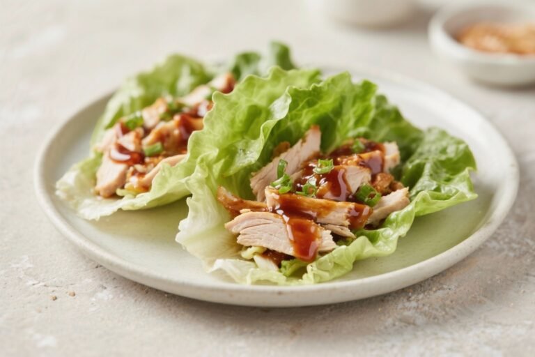 Teriyaki Turkey Lettuce Wraps – Fresh, Fast, and Flavorful