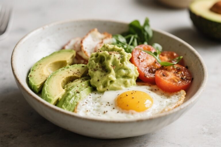 Creamy Avocado Keto Breakfast Bowl – A Satisfying, Low-Carb Start