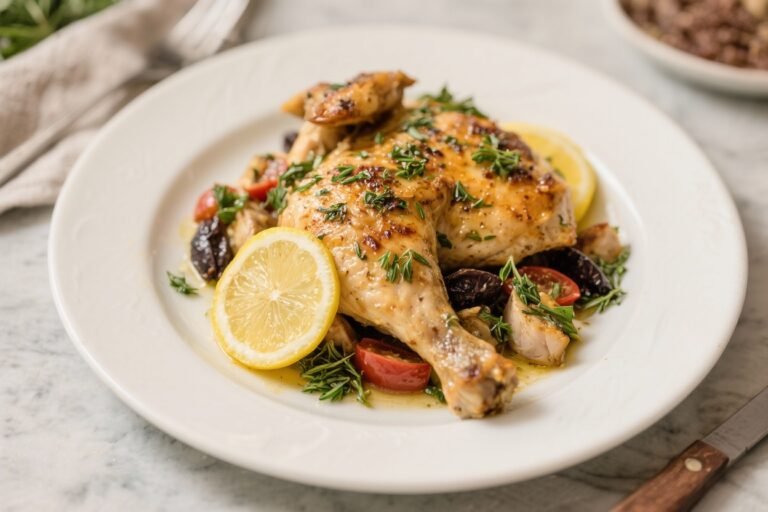 Lemon Herb Mediterranean Chicken – Bright, Zesty, and Easy
