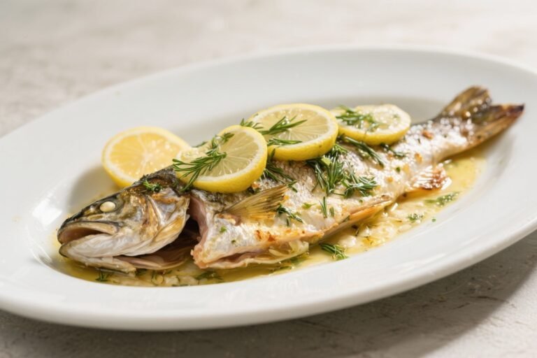 Lemon Dill Baked Trout – Bright, Simple, and Weeknight-Friendly