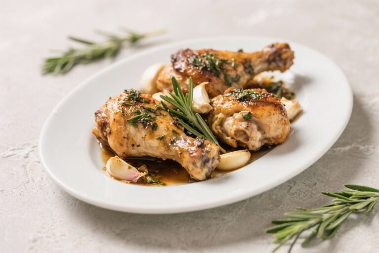 Mediterranean Rosemary Garlic Chicken Thighs – Simple, Flavorful, and Comforting