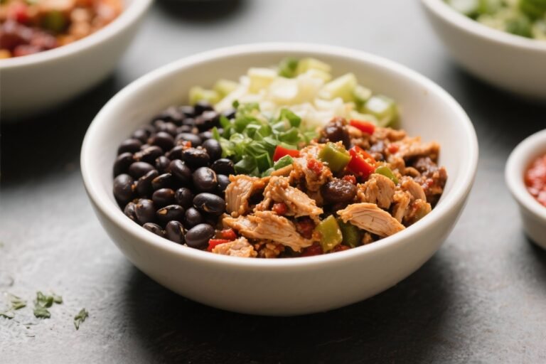Spicy Turkey and Black Bean Bowls – A Fast, Flavor-Packed Weeknight Staple