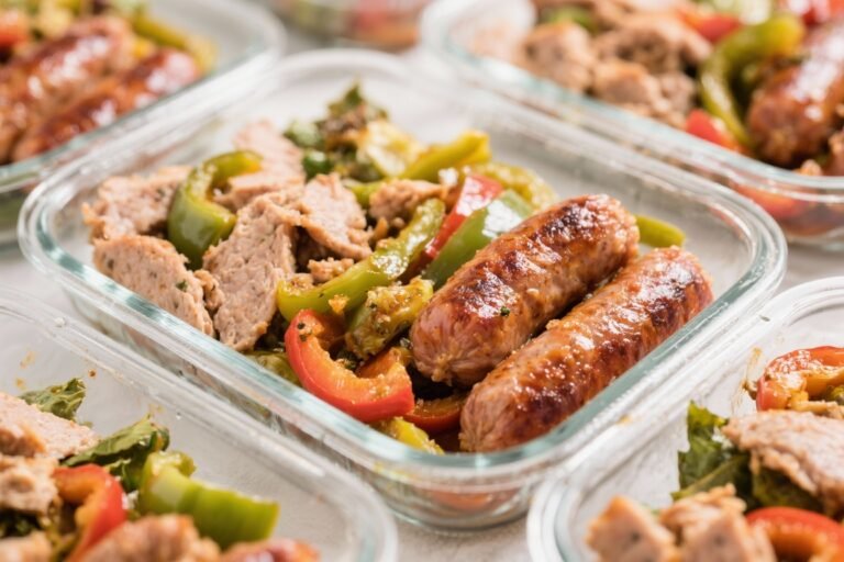 Italian Turkey Sausage and Peppers Meal Prep – Easy, Flavorful, and Ready for the Week