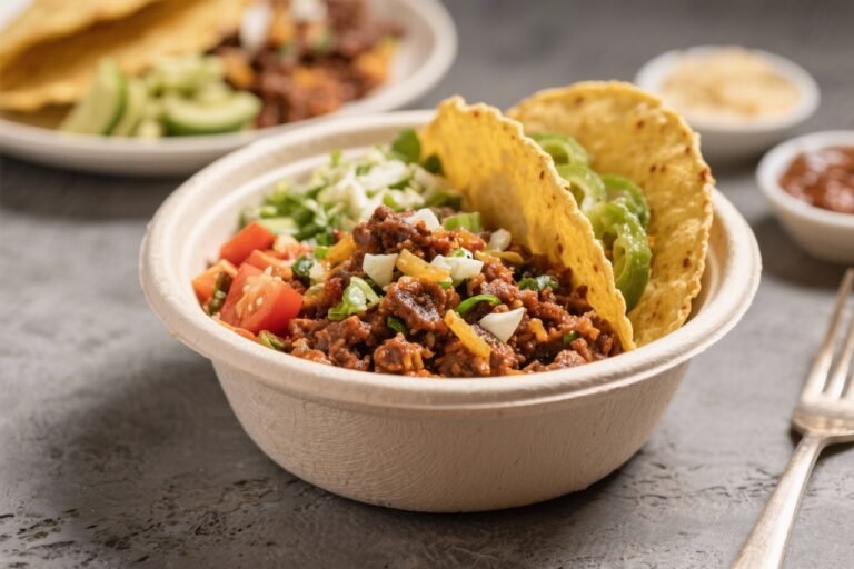 High-Protein Taco Beef Lunch Bowls – Easy, Meal-Prep Friendly, and Satisfying