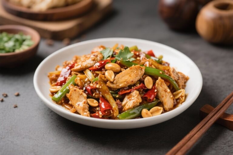 Spicy Peanut Chicken Stir-Fry – Fast, Flavor-Packed Weeknight Dinner