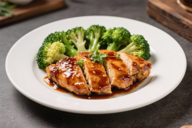 Teriyaki Chicken With Steamed Broccoli – Simple, Flavorful, Weeknight Friendly