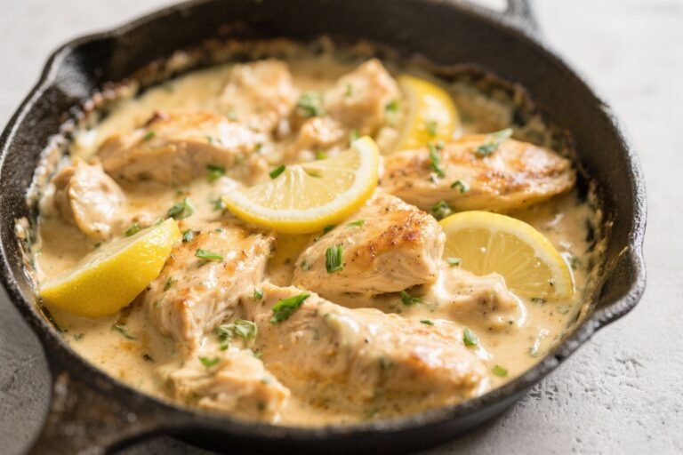 Lemon Creamy Chicken Skillet: The 20-Minute Weeknight Flex That Tastes Like a $30 Entrée